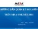 Bài giảng môn học Tin học kế toán: Hướng dẫn quản lý hóa đơn trên  trên MISA SME.NET 2015 - Lê Thị Bích Thảo