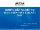 Bài giảng môn học Tin học kế toán: Hướng dẫn nghiệp vụ tài sản cố định trên MISA SME.NET 2015 - Lê Thị Bích Thảo