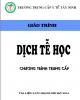 Giáo trình Dịch tễ học: Phần 1 - BS.CKI. Nguyễn Văn Thịnh