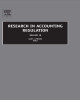 Ebook Research in accounting regulation: Volume 18 - Gary J. Previts