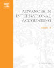 Ebook Advances in international accounting: Volume 14 - J. Timothy Sale
