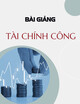 Bài giảng Tài chính công: Chương 4 - Lê Thị Diệu Huyền